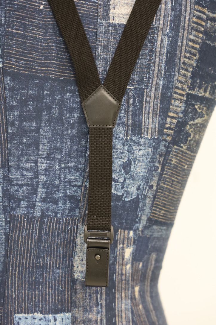 グラフペーパー Graphpaper Y-Back Suspenders(GM263-90566)BLACK☆8月8日(土)発売！