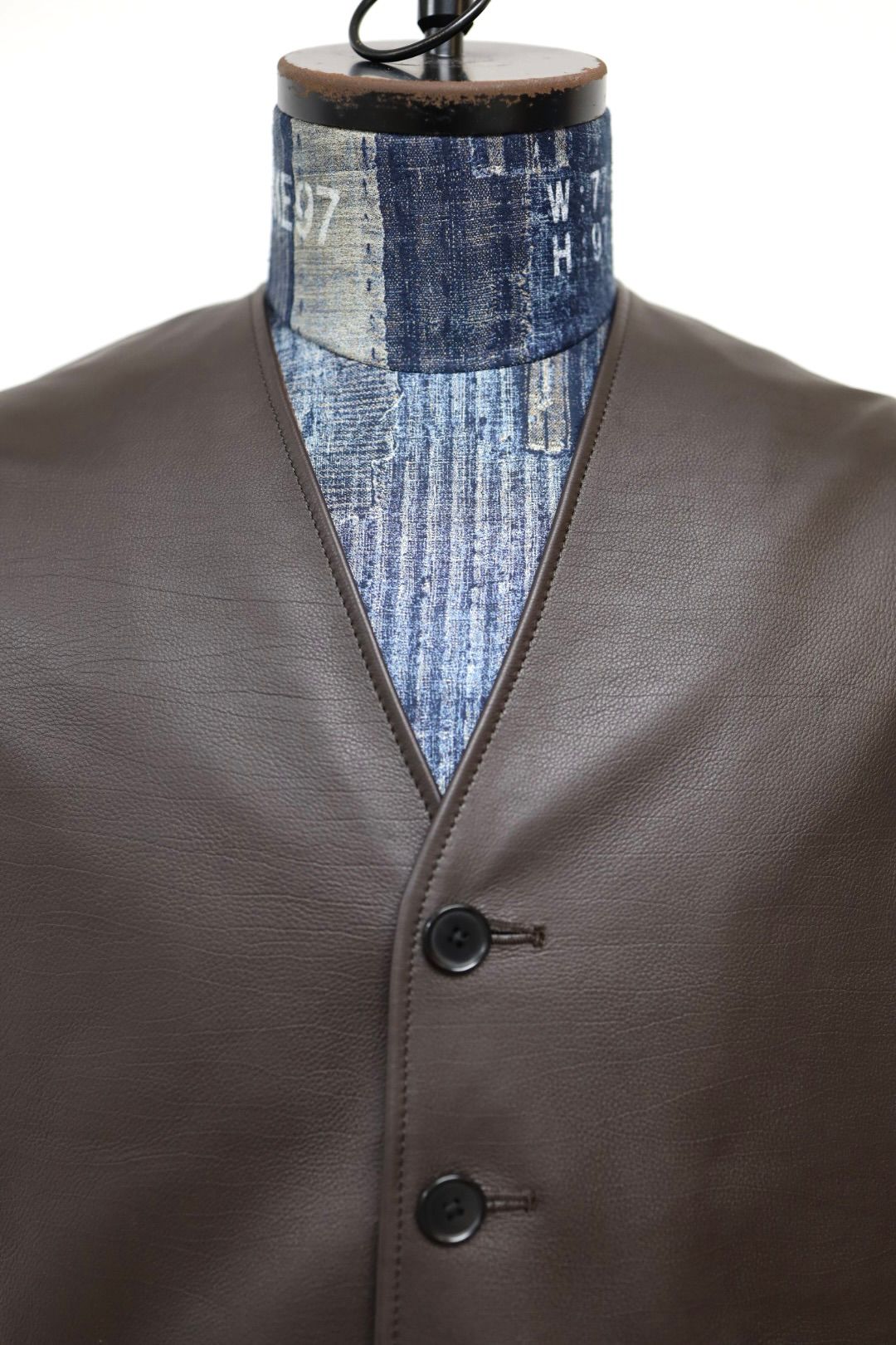 アプレッセ 2026 STYLE1 Leather Vest(26SAP-01-10)BROWN☆3月7日(土)発売！