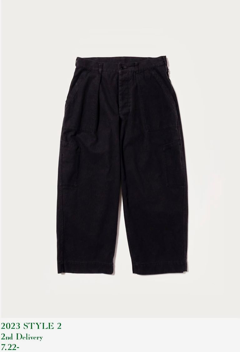 A.PRESSE - アプレッセ23AWパンツ USAF Hemmed Bottoms(23AAP-04-21M 