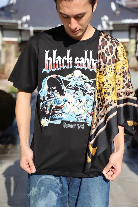 ジュンヤワタナベマン×BLACK SABBATHコラボシルクスカーフTシャツ 新作発売！
