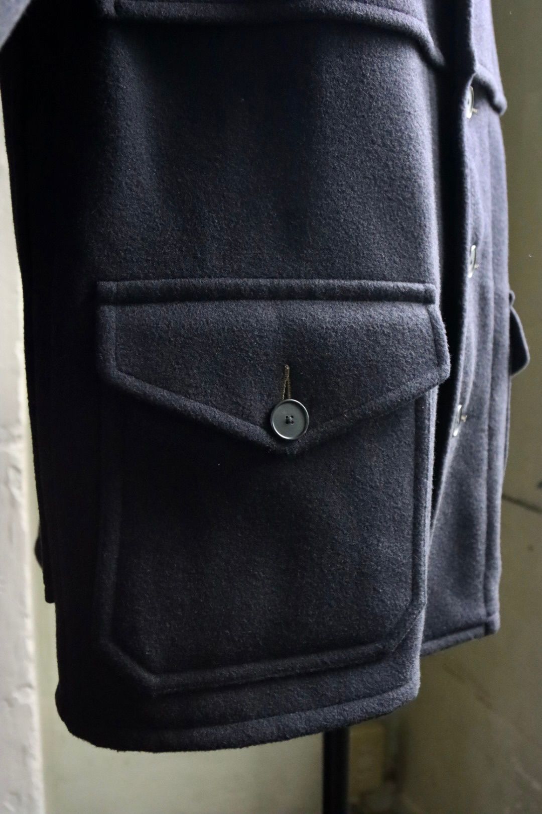 アプレッセ23AWコート U.S.ARMY Mackinaw Coat(23AAP-01-05H)NAVY