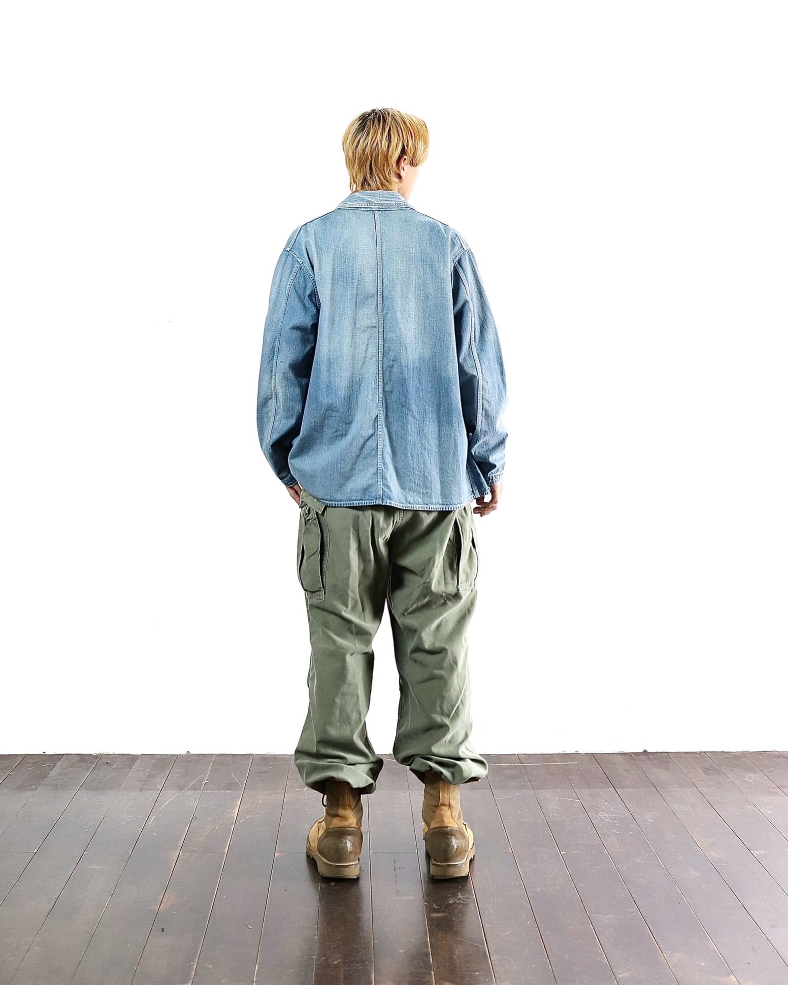 A.PRESSE 24SS 新作 Unknown Vintage Denim Coverall style 2024.2.29 