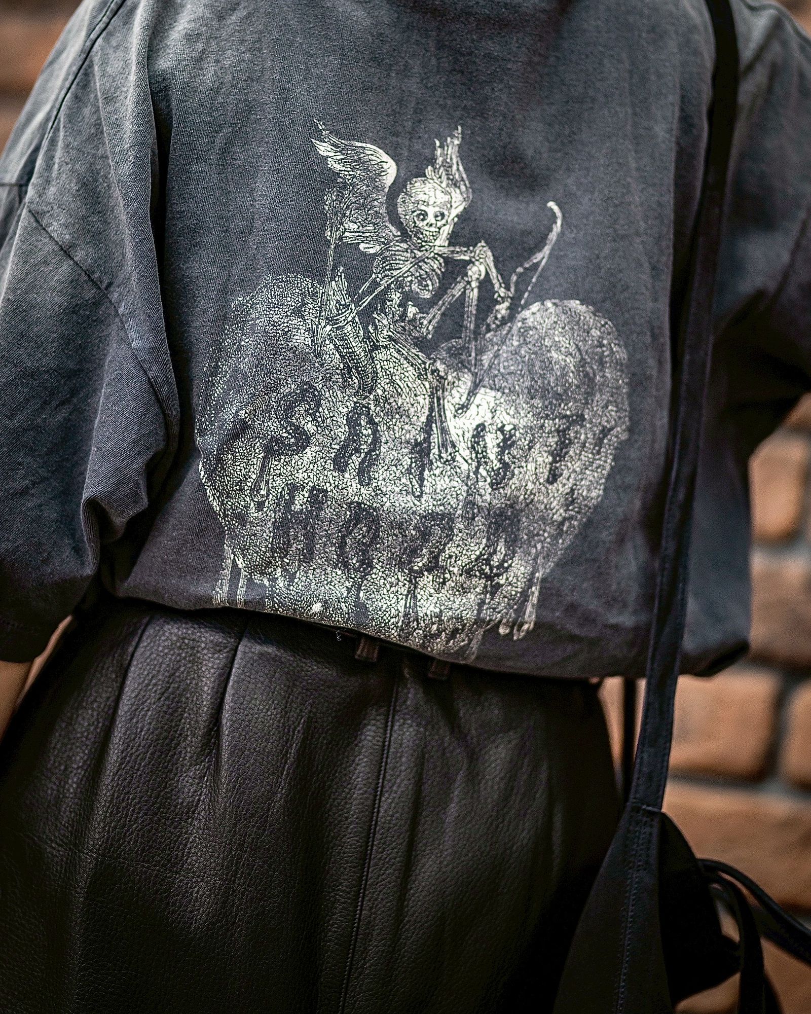 セントマイケル STHD. SS TEE FEARLESS(SM-HR8-0000-C70)BLACK☆再入荷しました！