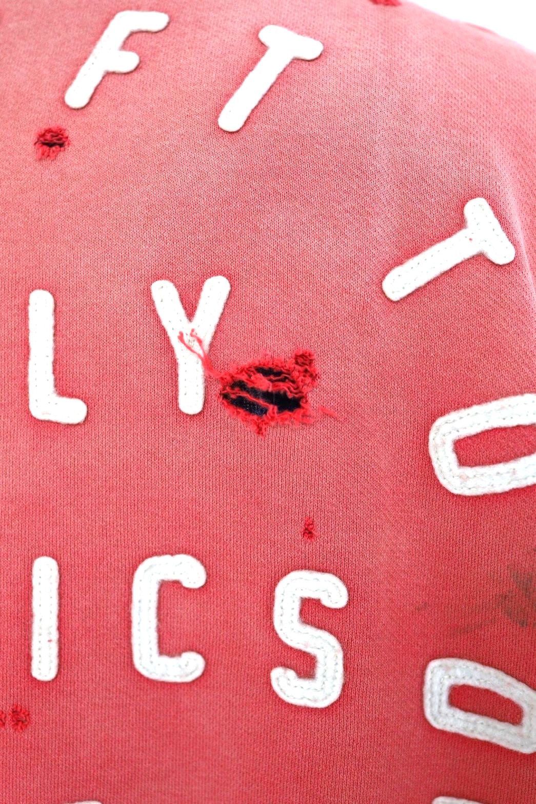 セントマイケル 26SS SAINT HALF ZIP SWEAT(SM-MK8-0000-053)RED☆4月11日(土)発売！