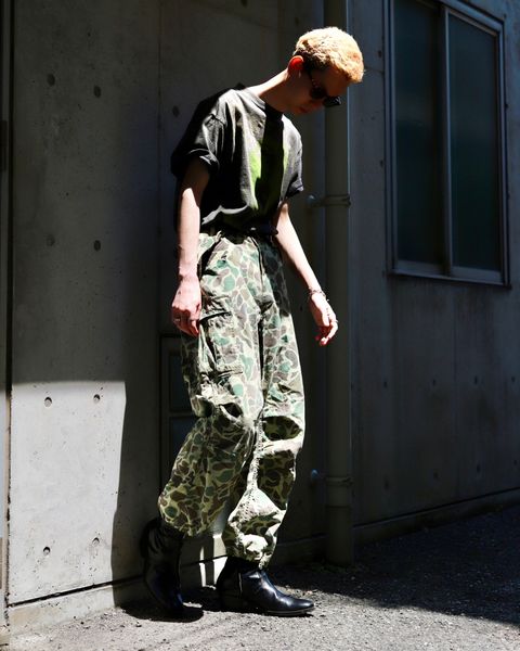 ©SAINT M×××××× セントマイケル×SHERMER ACADEMY23SS SAINT ACDMY CARGO PANTS スタイル