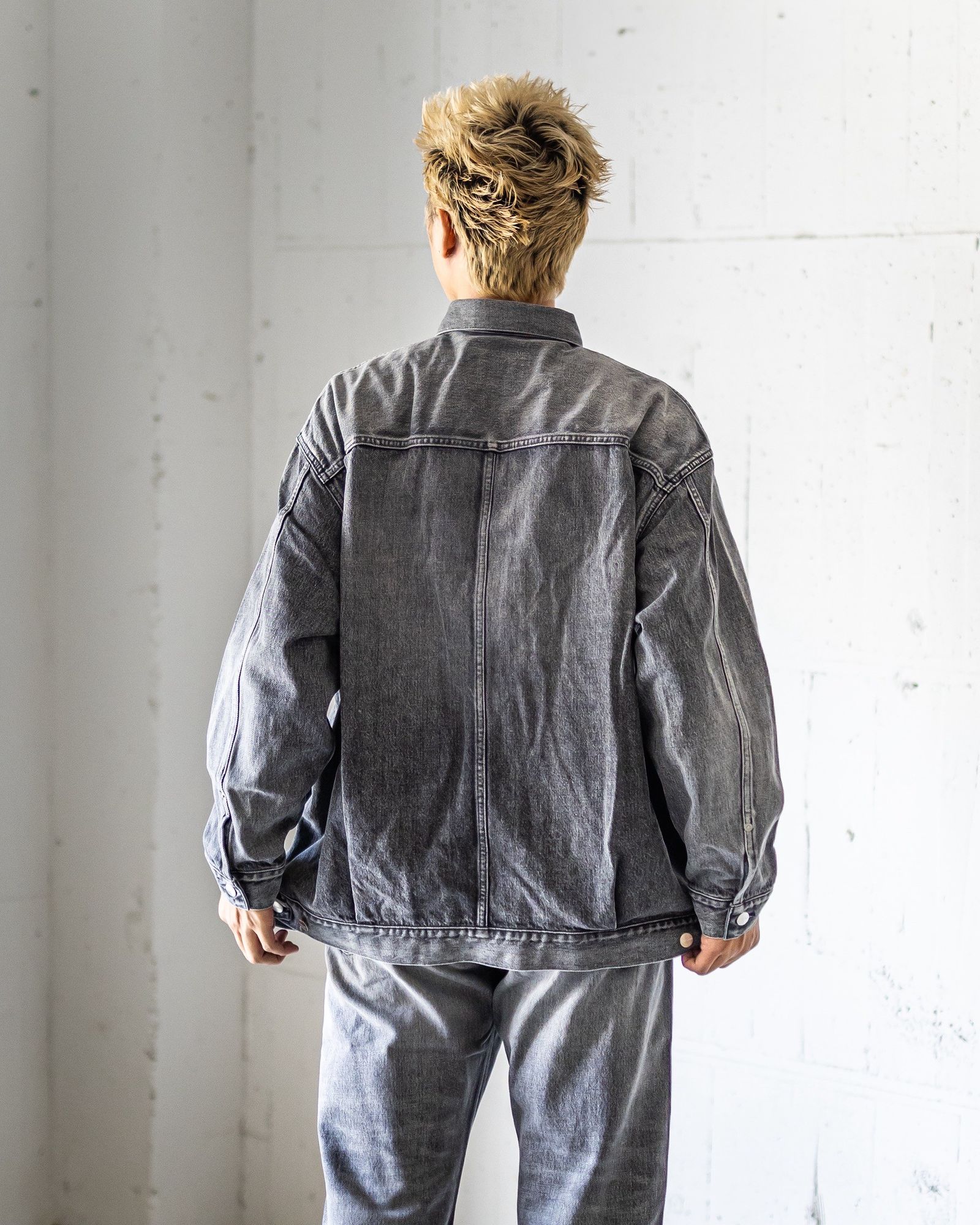 Graphpaper Selvage Denim Jacket (BLACK_LIGHT FADE)☆7月25日