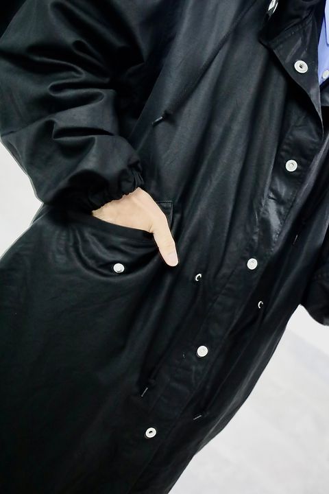 COMME des GARCONS HOMME 26SS 綿麻M-51モッズコートスタイル