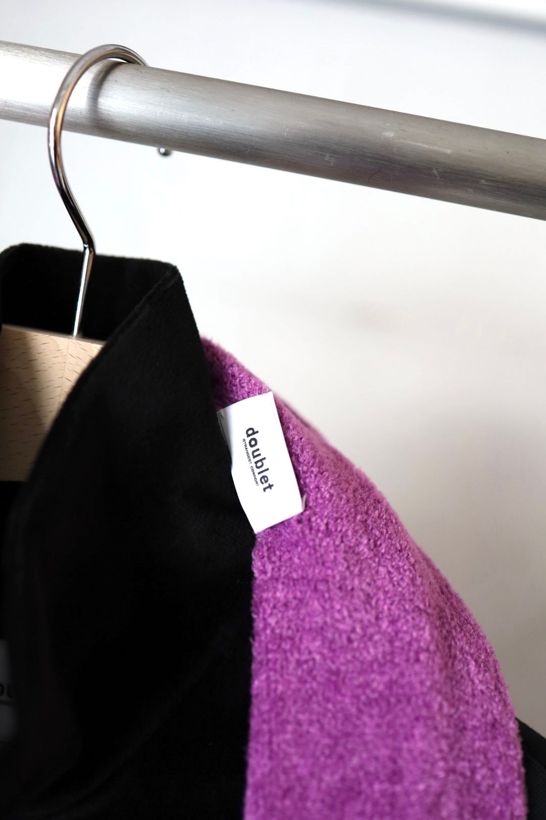 doublet ダブレット26AW BALLOON DOG KNIT SCARF (26AW59KN236)PURPLE☆7月11日(土)発売！