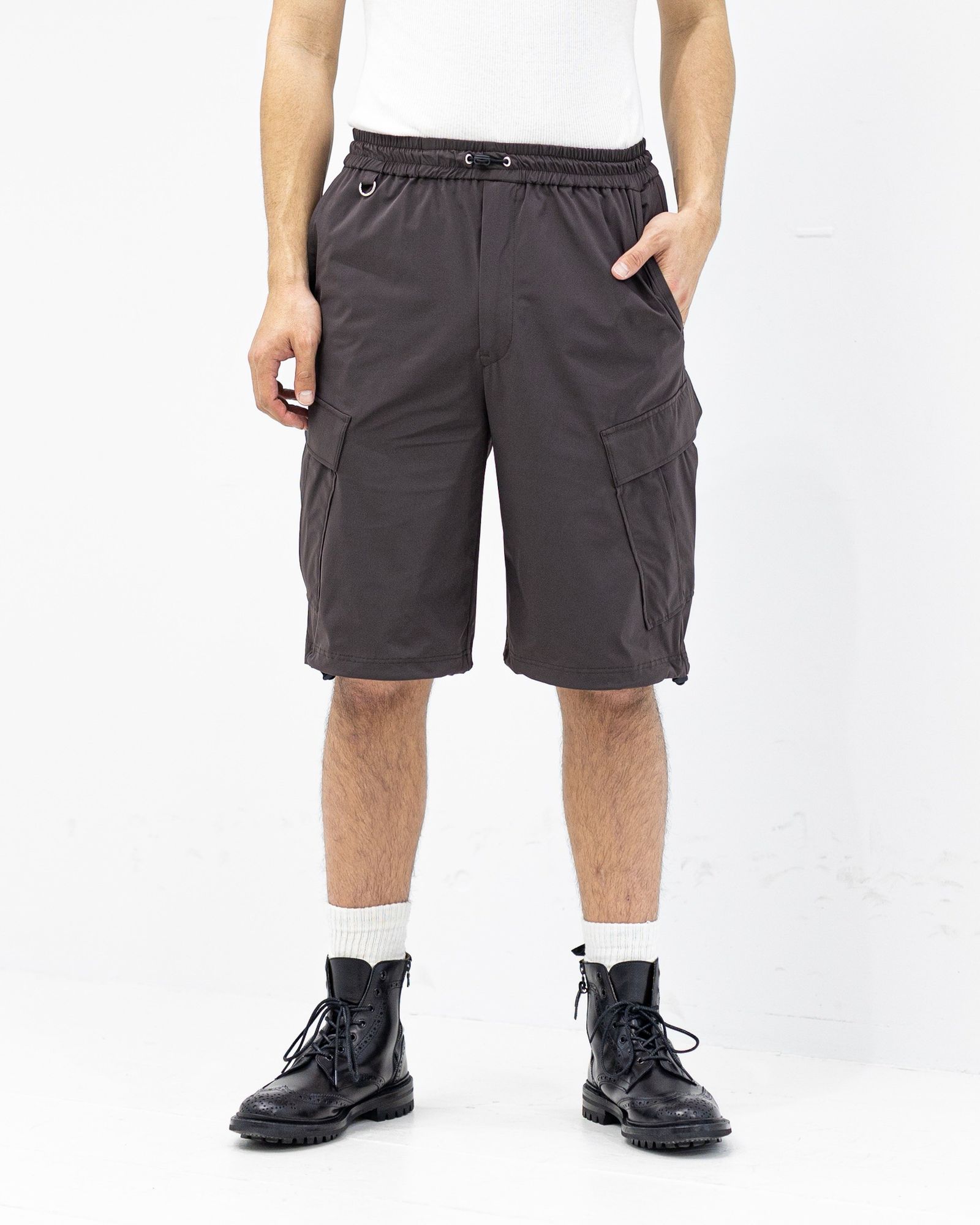 CHASSE チェイス26SS MIL-SHORT-LNN(26-SP2)BROWN