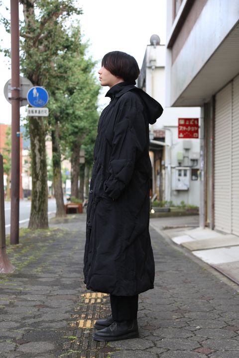 Yohji Yamamoto 2020AW 新作M-綿入りシャツコート style.2020.9.11.