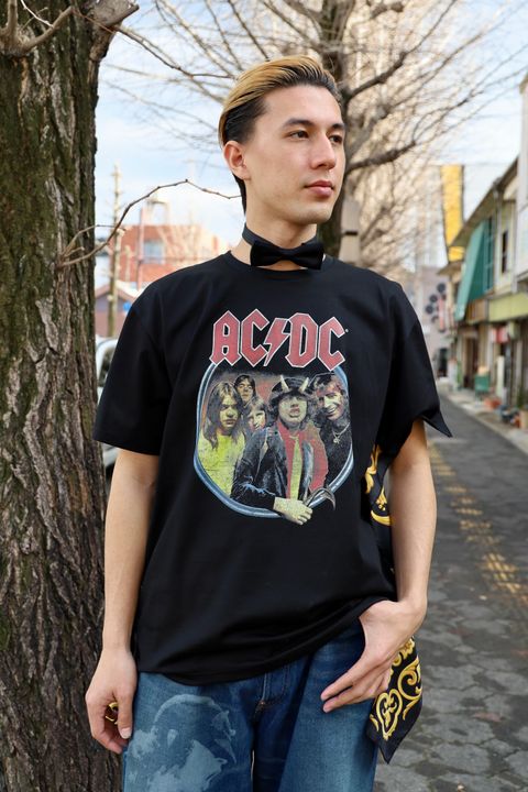 ジュンヤワタナベ マン AC/DC スカーフTシャツ 新作発売！