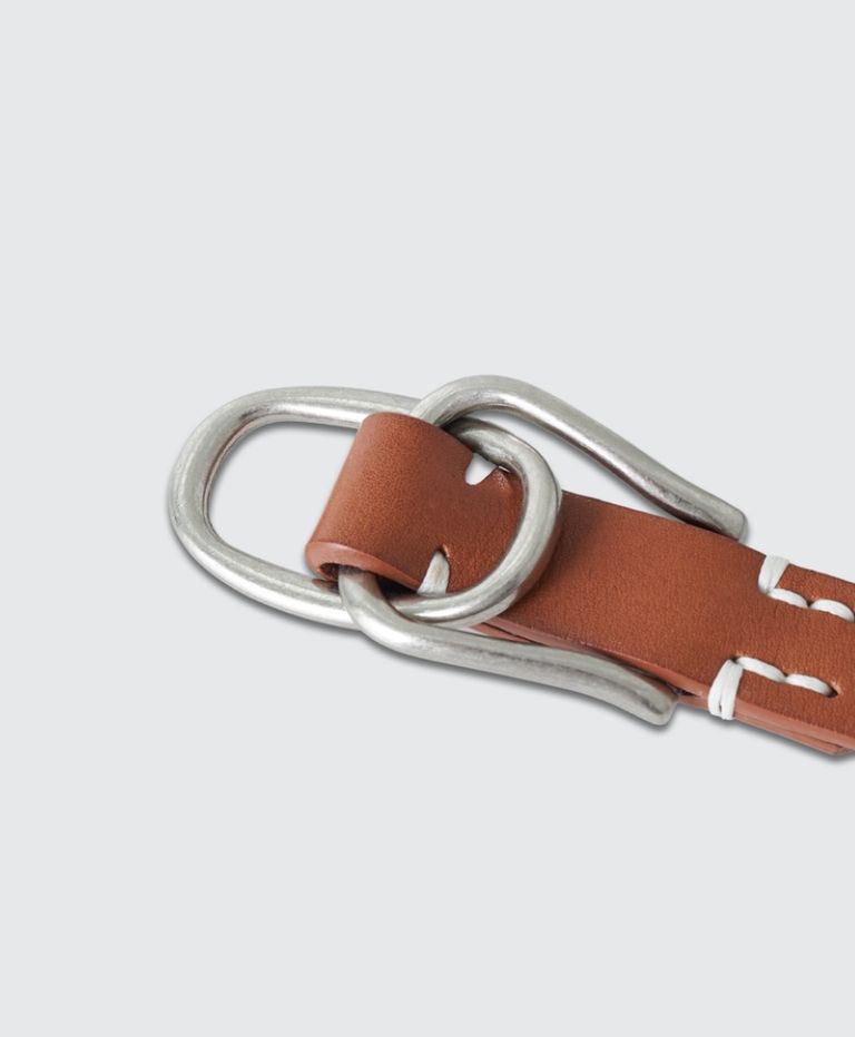 YOKE - ヨーク25SS W RING LEATHER BELT(YK25SS0984A)BROWN☆12 YOKE - ヨーク25SS W RING LEATHER BELT(YK25SS0984A)BROWN☆12