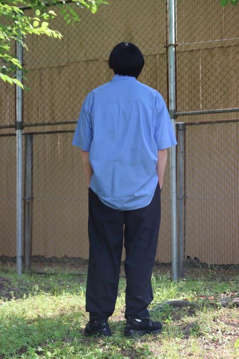 Graphpaper Broad S/S Oversized Regular Collar Shirt style.2022.5.22