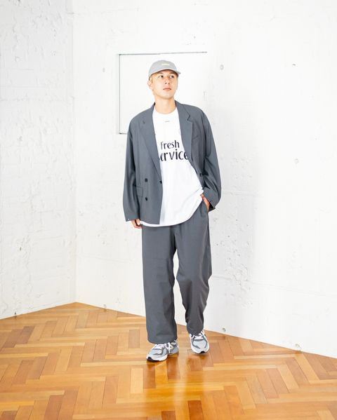 FreshService WOOLY CLOTH UTILITY OVER PANTS スタイル
