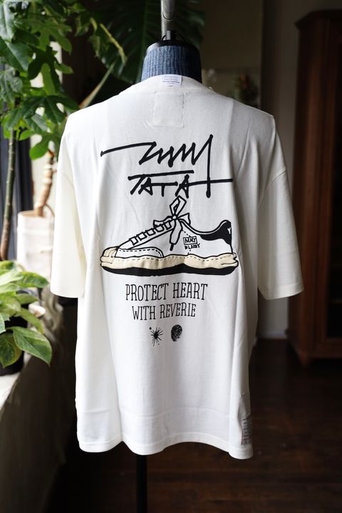 トーキングアバウト ジ アブストラクション 25SS TATAMMY T-SHIRT(NPT-MMYT-001)WHITE