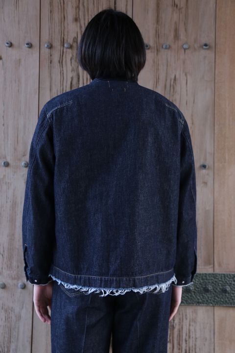 YOKE DETACHABLE POCKET DENIM JACKET(YK21SS0196B) style.2021.3.20.