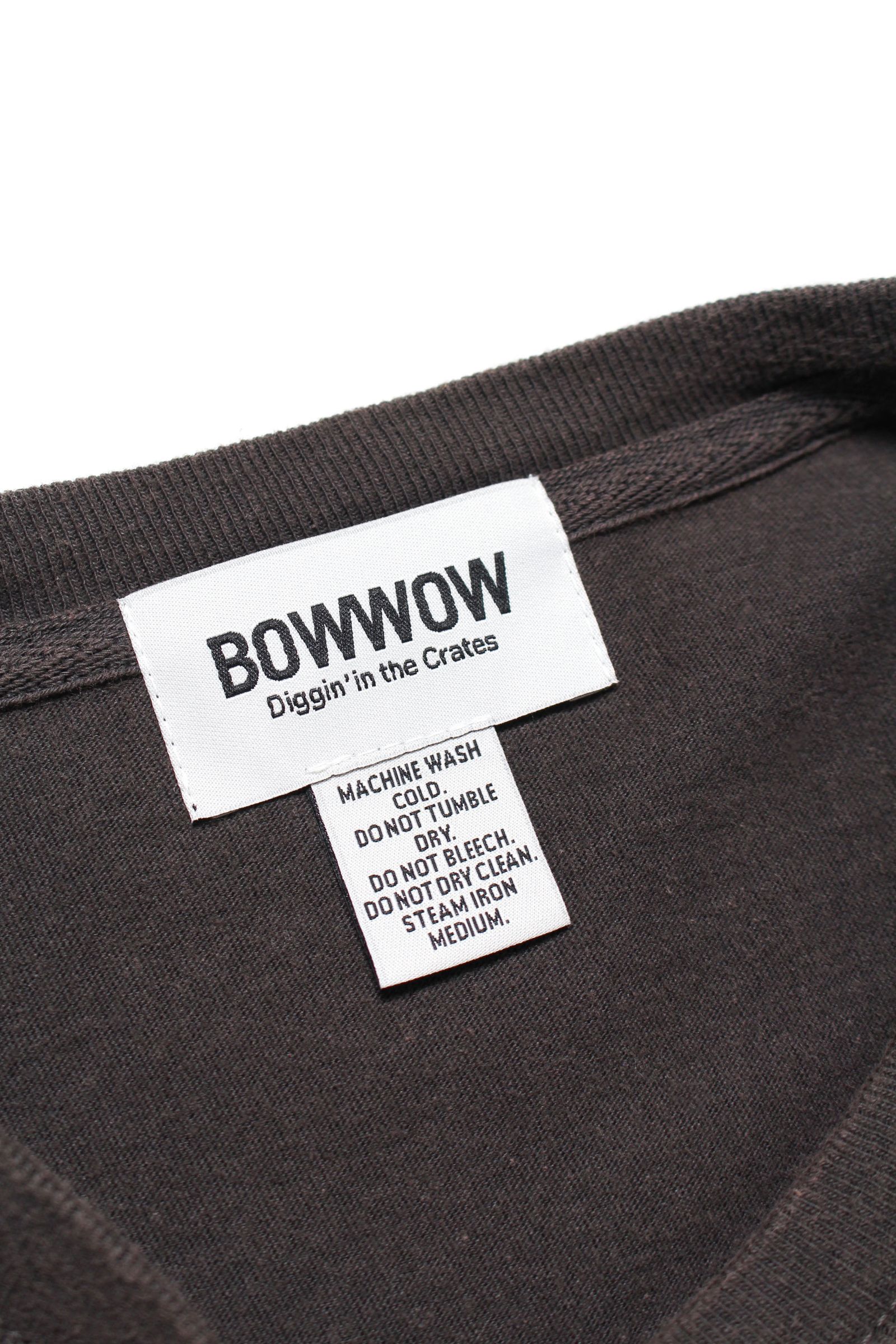 BOW WOW 26 New Year Release Items バウワウ  JUST DO ME LS AGED(BW261-JDML) BLACK☆1月2日11:00発売！