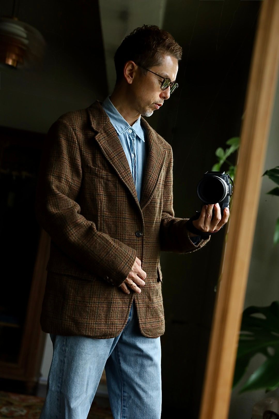 アプレッセ 2026 STYLE2 Washed Alpaca Wool Tweed Jacket(26AAP-01-28)BROWN☆10月17日(土)新作発売！