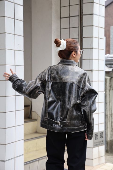 セントマイケル 新作BBJ_LEATHER JACKET style.2026.5.24