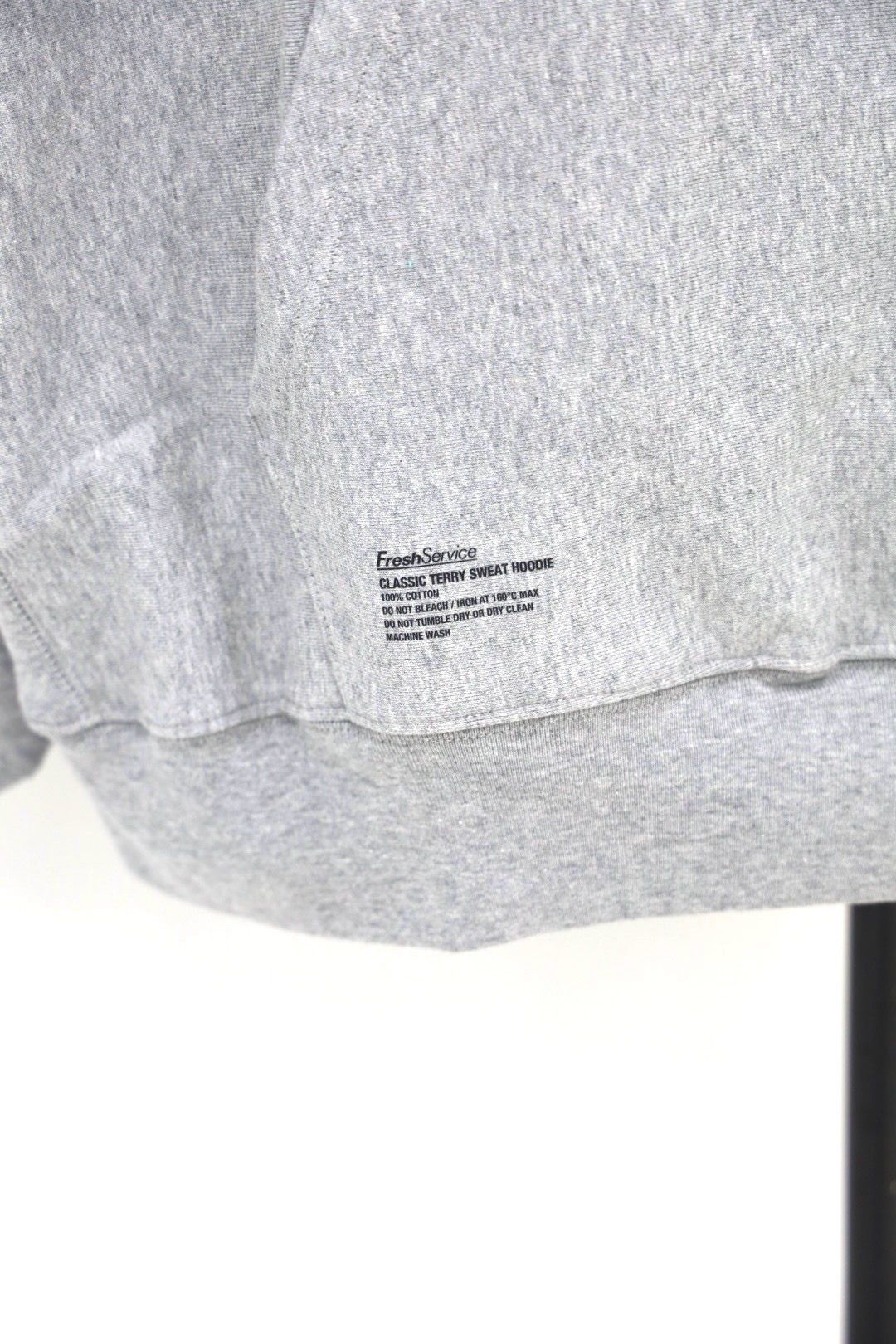 フレッシュサービス 26AW CLASSIC TERRY SWEAT HOODIE(FSC263-70012)H.GRAY☆9月5日(土)新作発売！