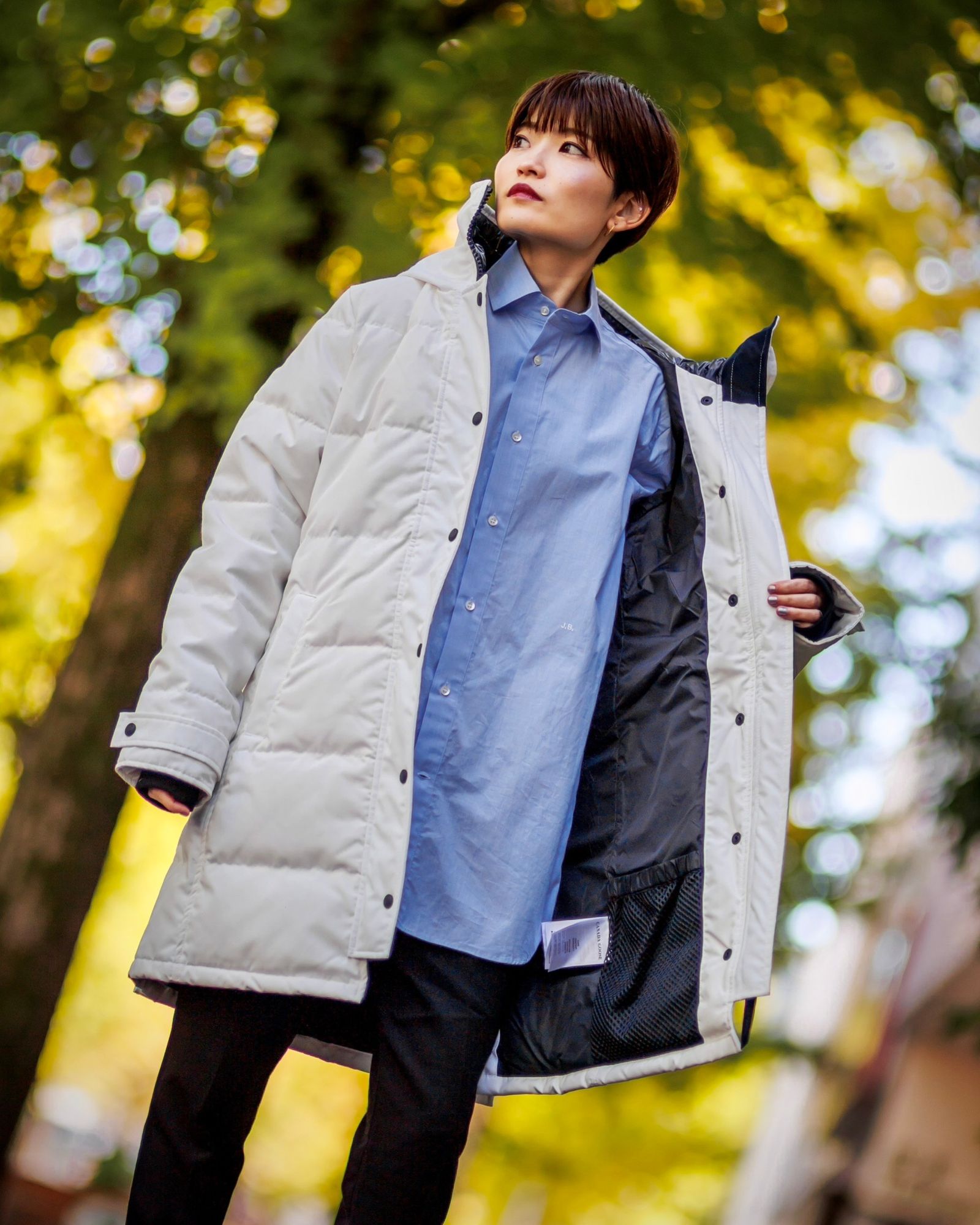 CANADA GOOSE レディース新作Shelburne Parka Black Label style