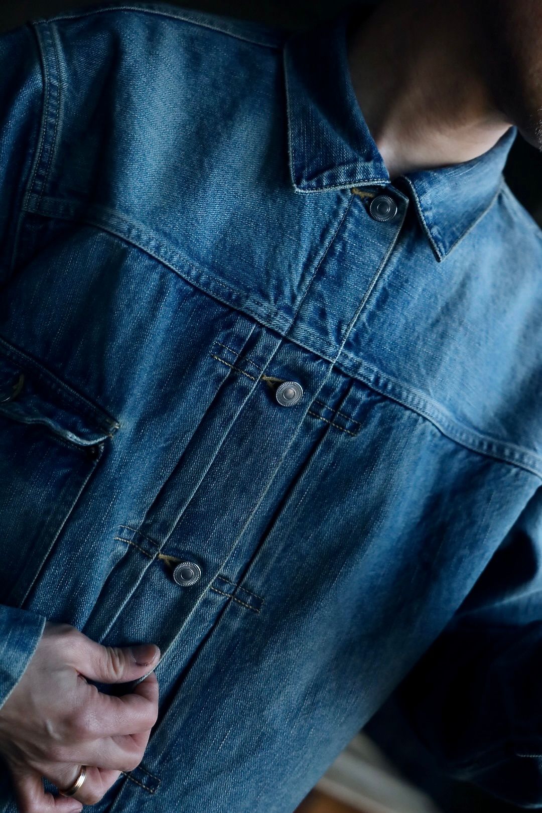 A.PRESSE - アプレッセ25SS デニムジャケット1st Type Denim