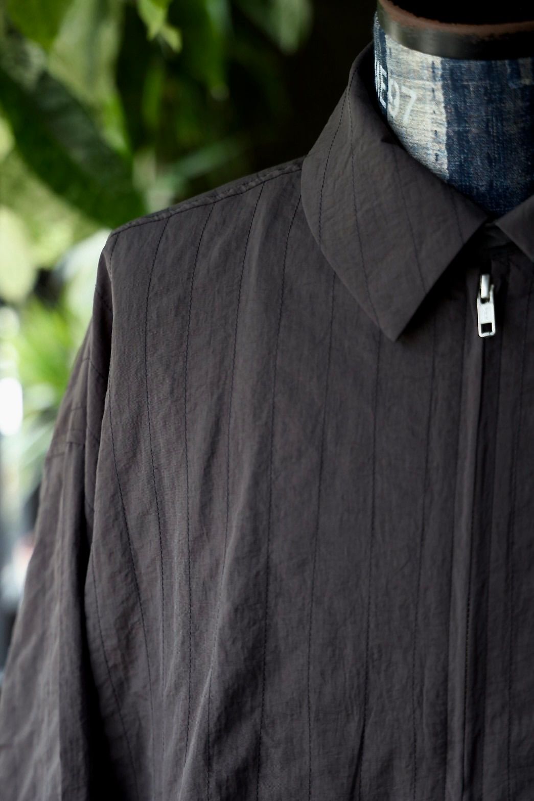 S.F.C 25FW エスエフシー STITCHED NYLON SWING TOP(SFCFW25J04)D.Grey☆9月20日(土)発売！