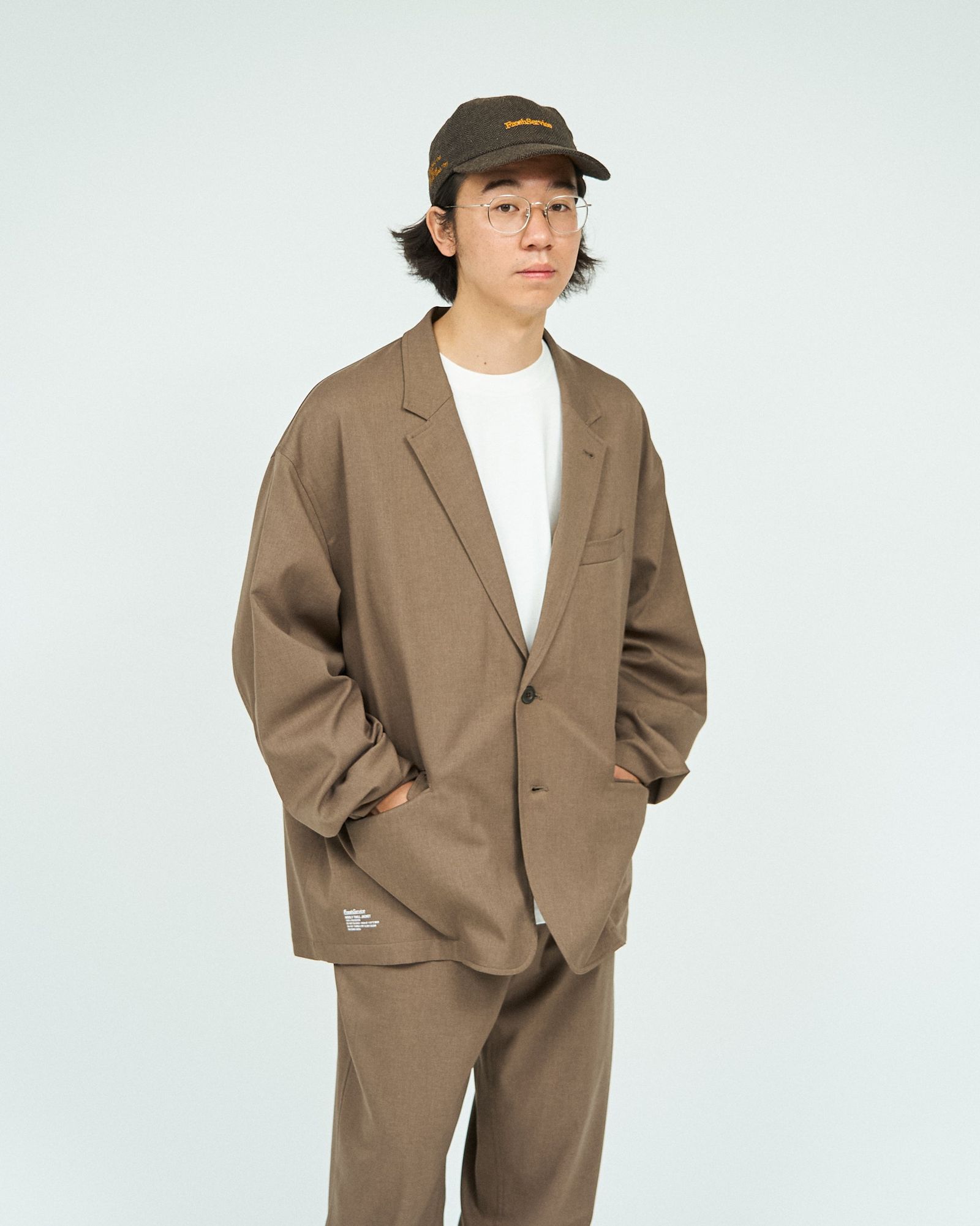 Fresh Service WOOLY TWILL JACKET BROWN Ｌ XsBtUySsEjYJ.jpg?width=768