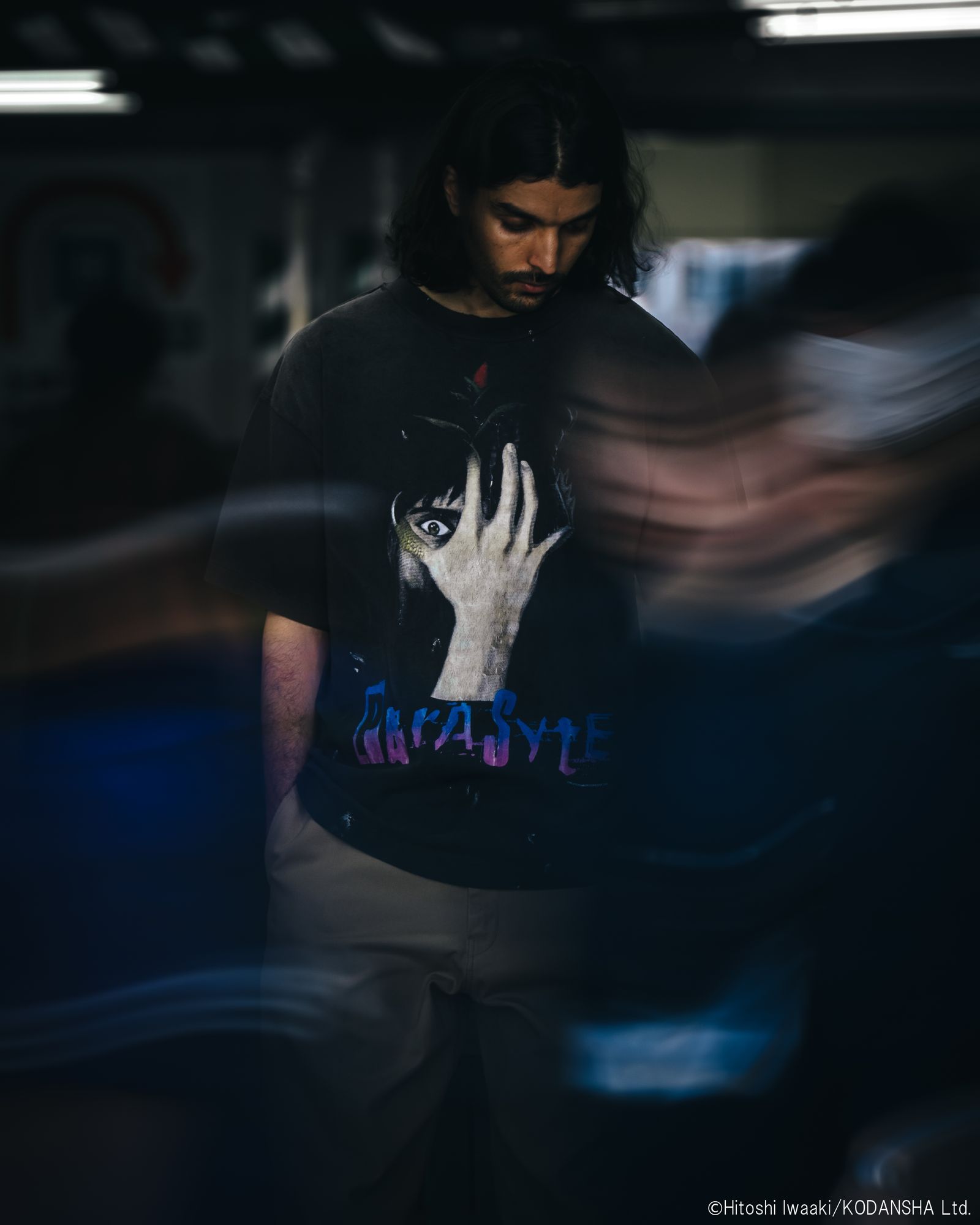セントマイケル Tシャツ 寄生獣-parasyte-KJ_SS TEE(SM-HR1-0000-C26)BLACK☆7月19日(土)発売！