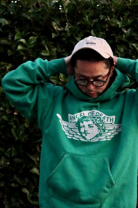 ©SAINT M×××××× 22AW HOODIE ANGELスタイル.2022.11.25.