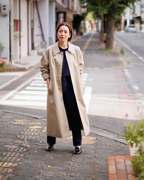 J.B. ATTIRE Rive gauche coat style 2024.10.15