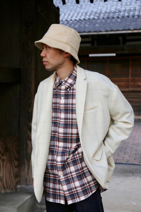 Dulcamara 2020AW リフレクターツイードセットアップ"off White"Style.2020.11.9.