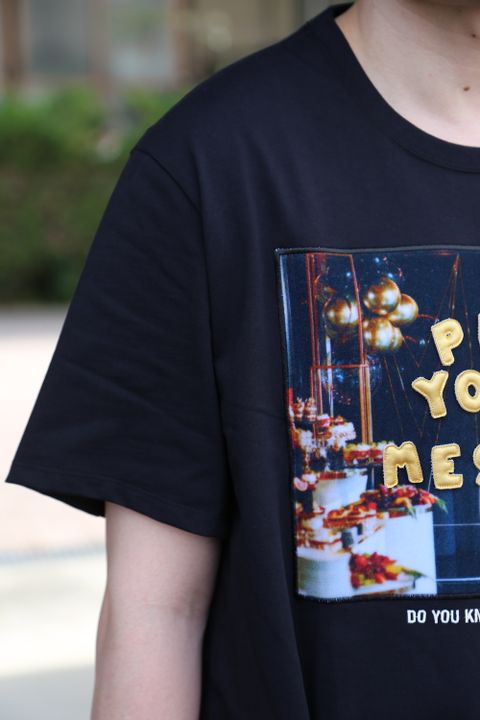 doublet D.I.Y ALPHABET T-SHIRT(21SS21CS188)  style.2021.2.23.