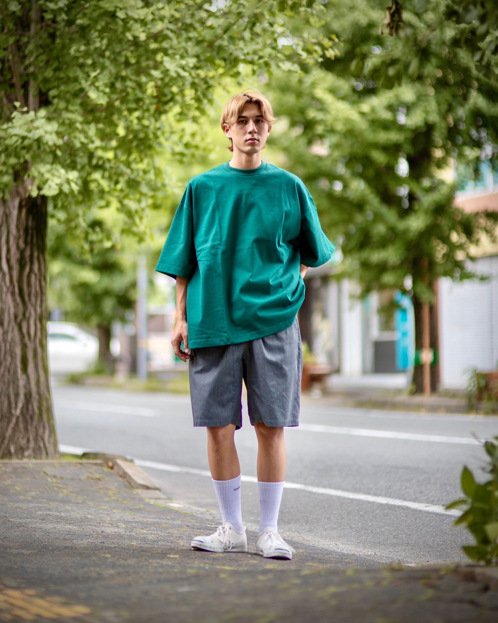 イズネス BALLOON T SHIRT style
