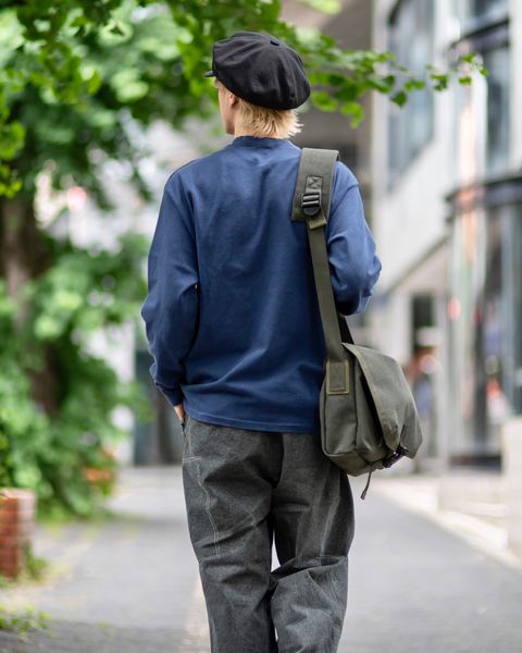 A.PRESSE STYLE2 1st delivery Vintage L/S T-shirt(NAVY)style 2024.6.21