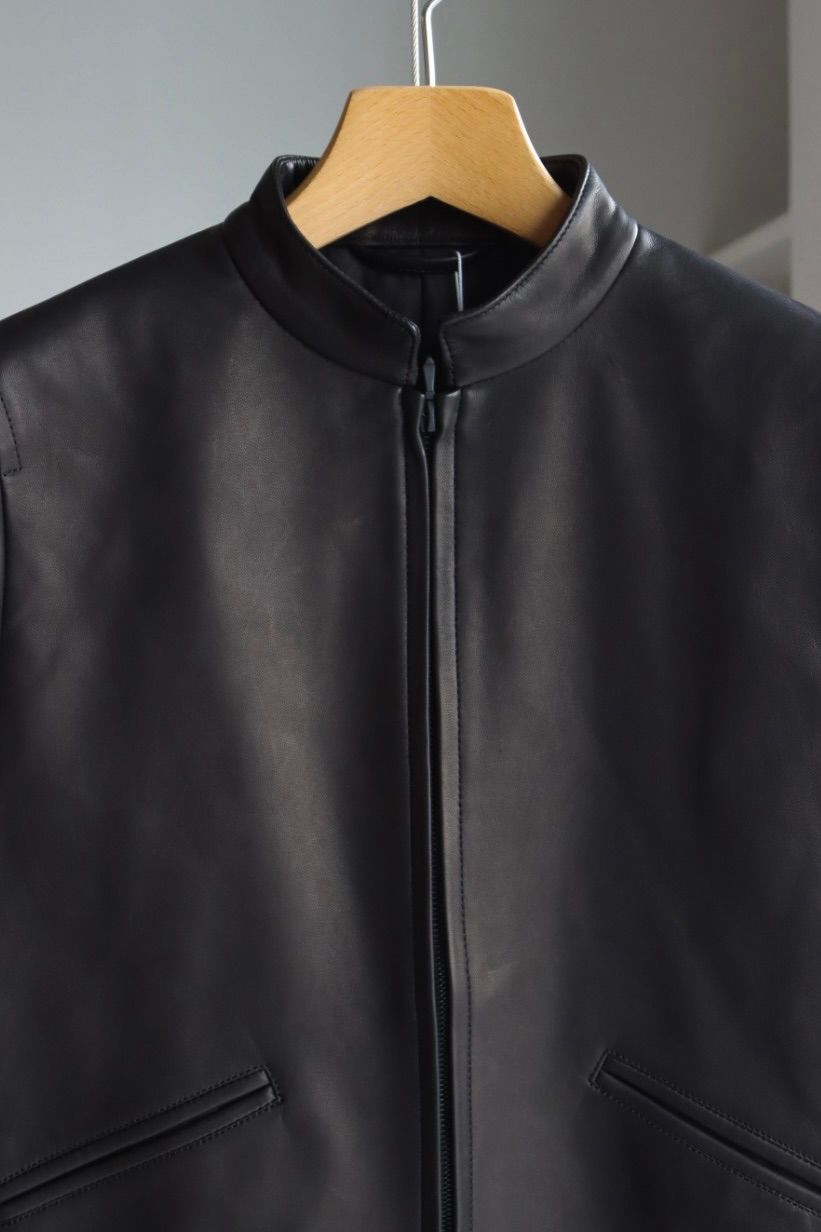 blurhms Women's 25FW Lamb Leather Zip Short Jacket(BHS25F001)Black☆8月29日(金)新作発売！