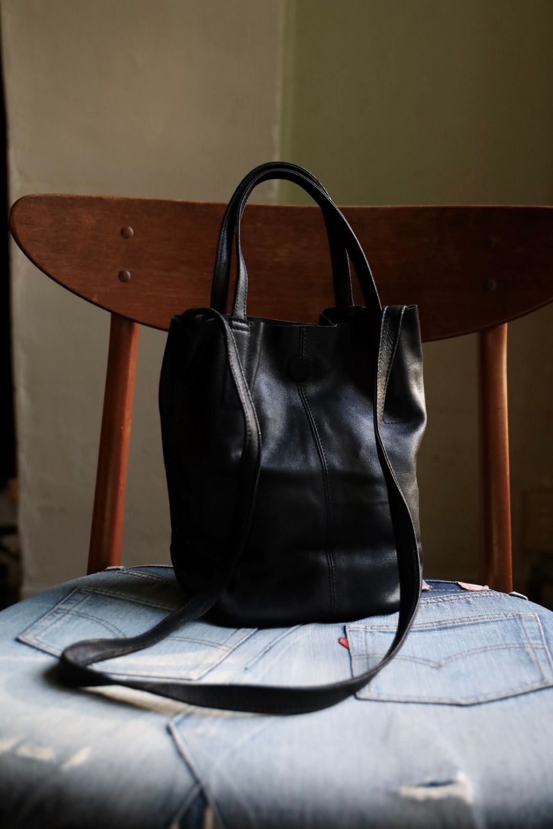 Morphee / モルフェトートバッグ 2WAY SMALL TOTE（SHORT）BLACK☆再入荷いたしました！