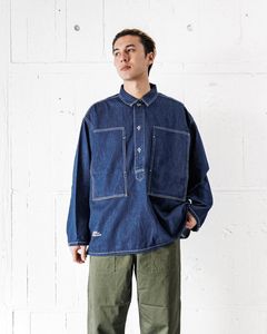 フレッシュサービス DENIM PULLOVER SHIRT(FSC251-50135OW)ONE WASH☆2月22日(土)発売！