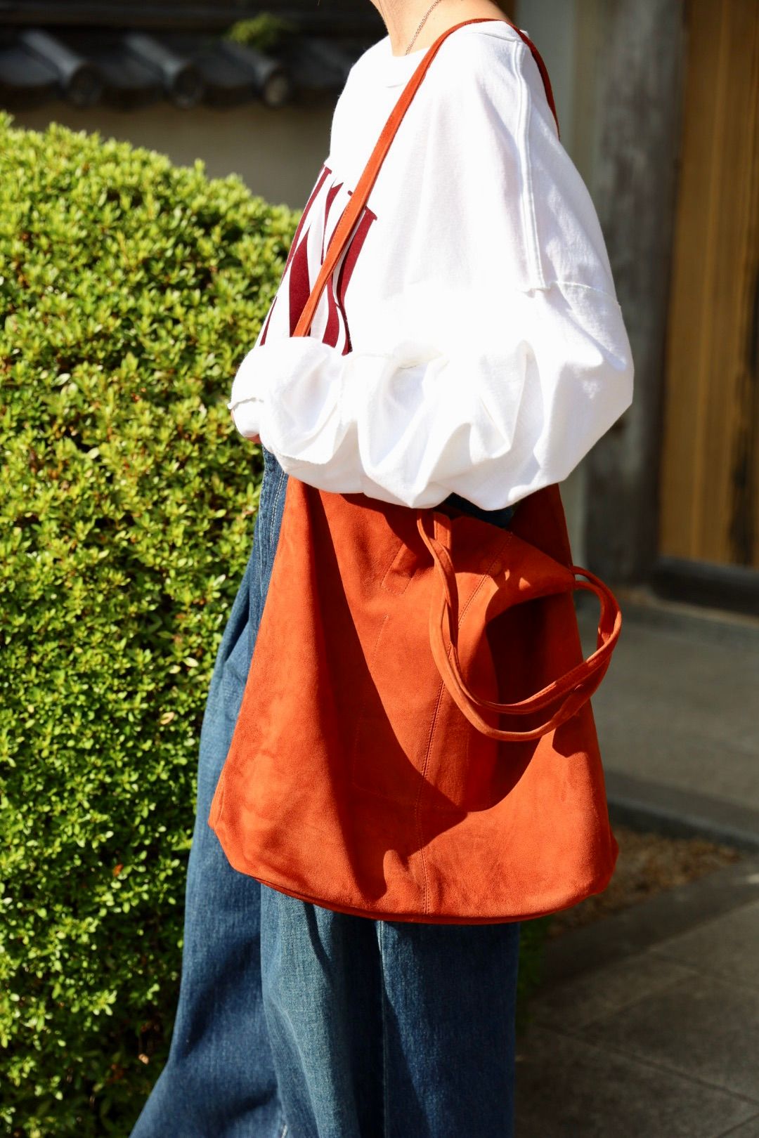 Morphee / モルフェトートバッグ 3WAY LARGE TOTE(L SIZE)SUEDE [TERACOTTA]☆新作発売！