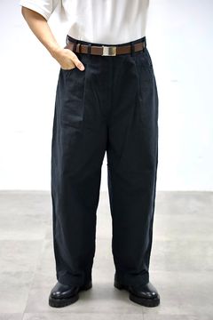 COMME des GARCONS HOMME コムデギャルソンオム26SS ナイロンオックス製品染フーデッドパーカ"BLACK"スタイル