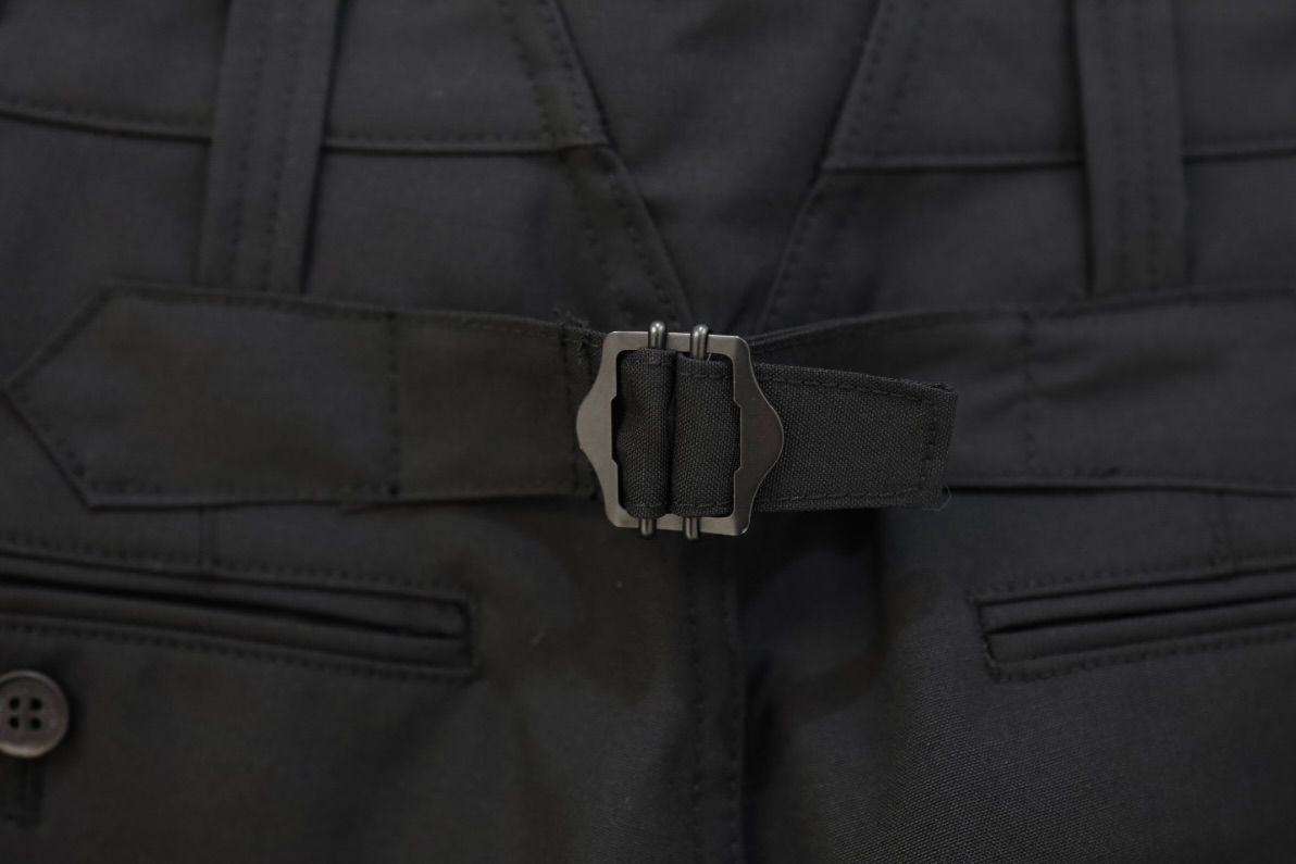 コムデギャルソンオム26SS ウールポプリンパンツ(HQ-P004-051)BLACK☆2月6日(金)発売！