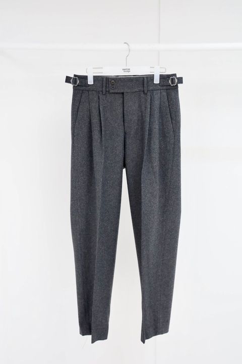 ANOTHER OFFICEアナザーオフィス Santiago Mild Slacks(AOEFPT008)Heather Charcoal