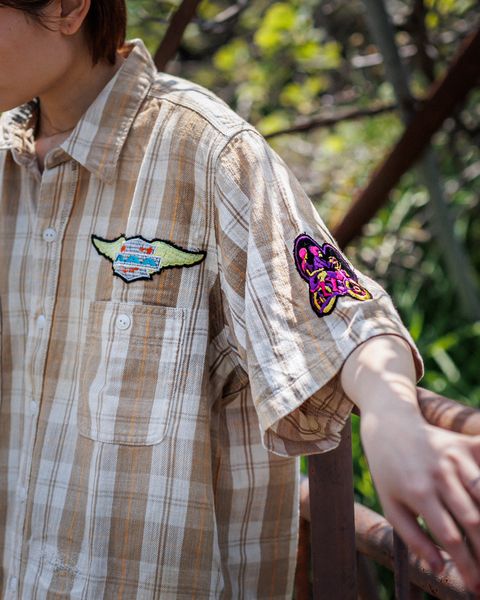 BOW WOW 新作ELIMINATORS S/S FLANNEL SHIRT style.2025.4.25