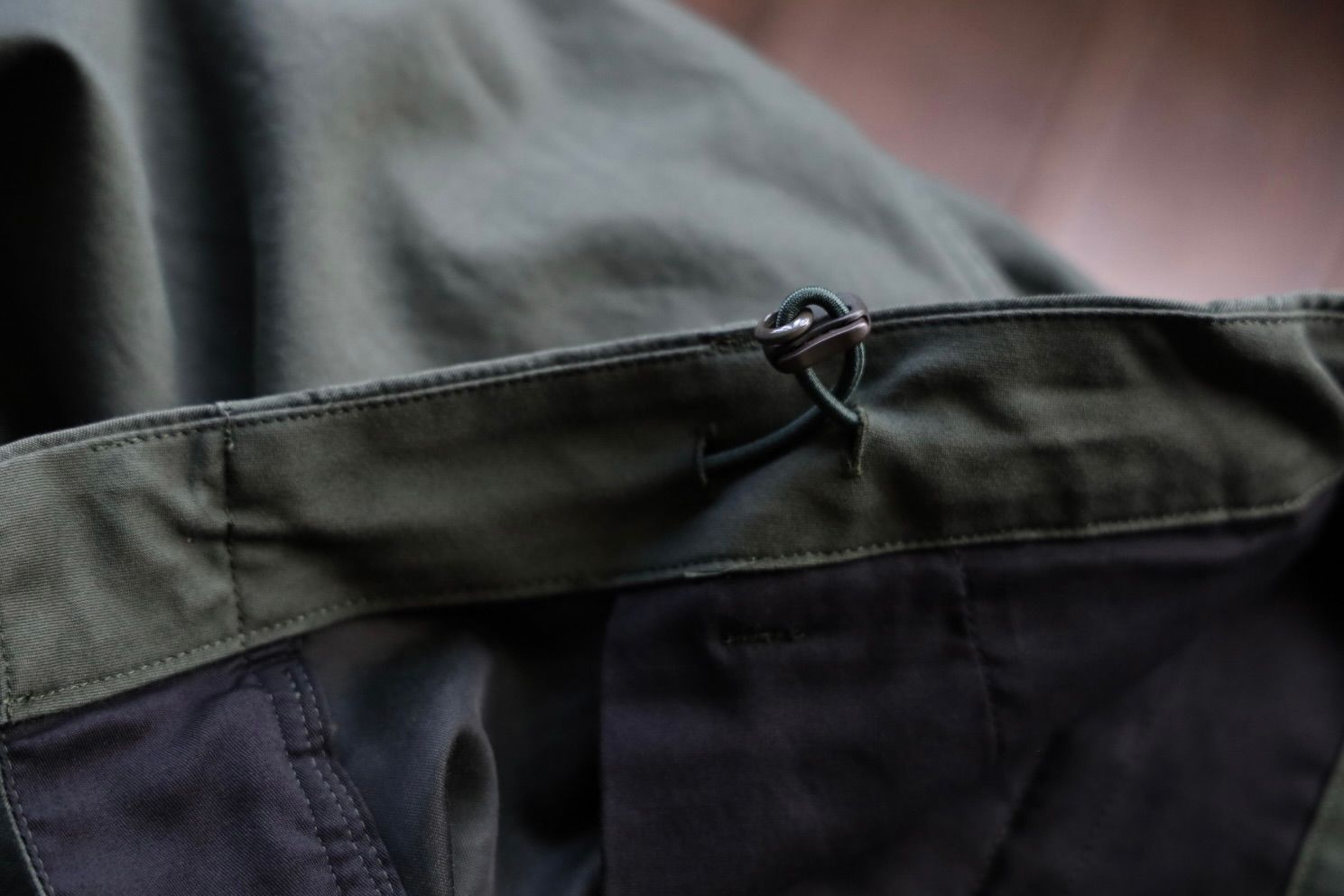 グラフペーパー 25AW Cotton Cupro Back Satin Military Pants(GM253-40345)GREEN☆9月6日(土)発売！