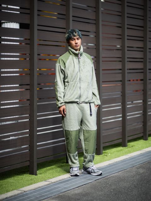 is-ness POLARTEC Fleece Jacket MARKスタイル