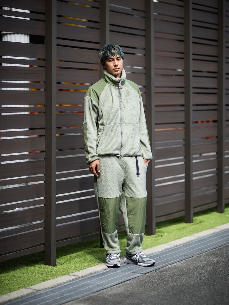 is-ness POLARTEC Fleece Jacket MARKスタイル