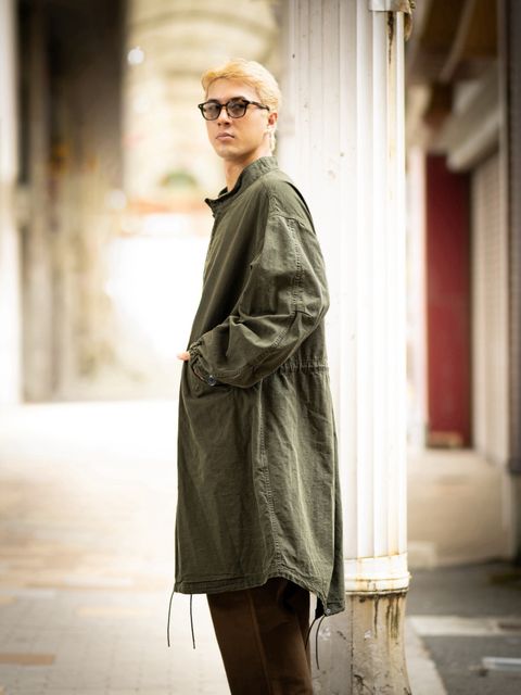 A.PRESSE Vintage Washed Wool M-65 Field Parka スタイル