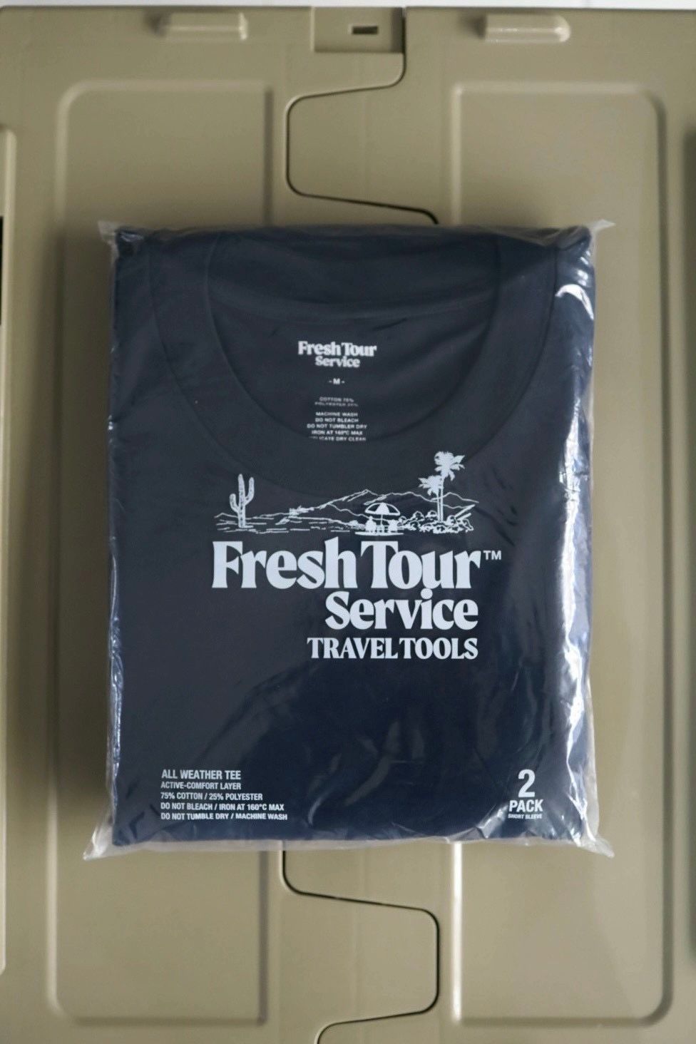フレッシュサービス 2-PACK ALL WEATHER TEE(FSP261-70061)NAVY☆1月17日(土)発売！