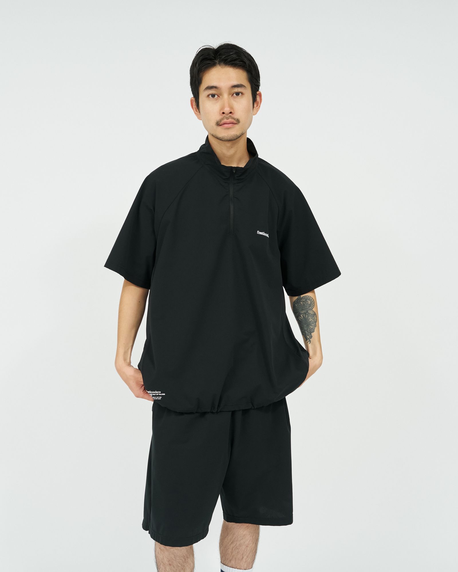 フレッシュサービス PRIMEFLEX® GYM SHORTS(FSS263-40132)BLACK☆7月18日(土)新作発売！