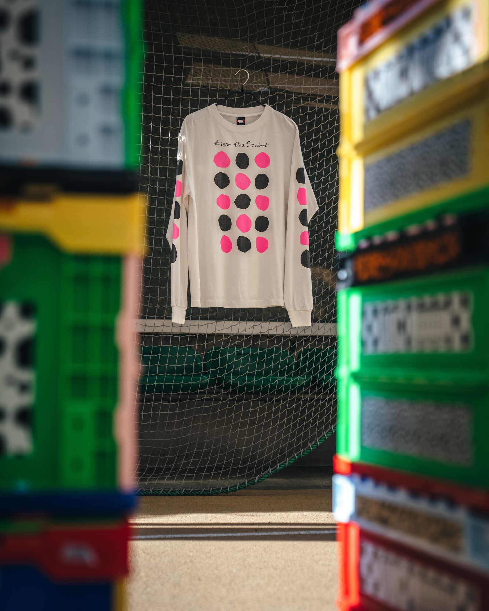 セントマイケル 26SS DOT LS T-SHIRT (SM-MK8-0000-031)WHITE☆3月7日(土)発売！